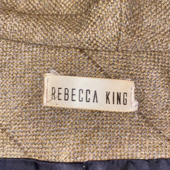 Rebecca King designer wool blend jacket, small - Picture 5 of 5